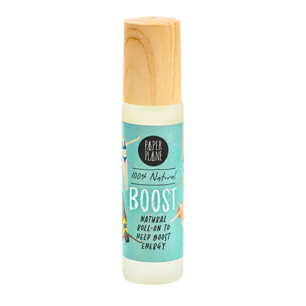 Boost Natural Pulse Point Roller Oil Paper Plane