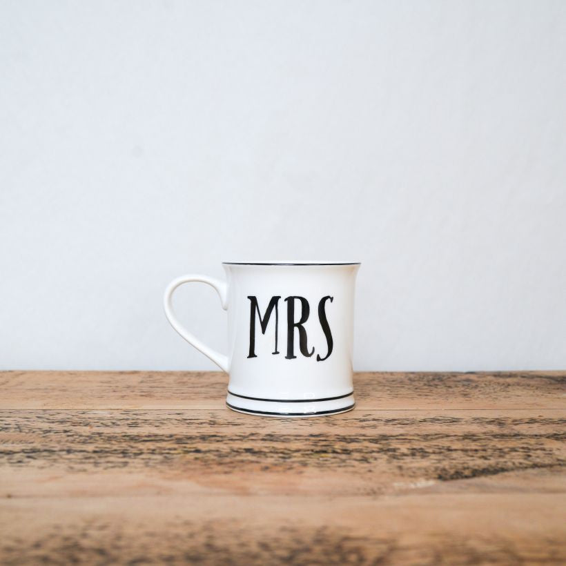 Mrs. Ceramic Mug – Elegant & Thoughtful Gift for Her