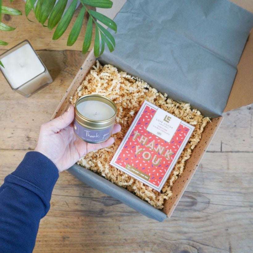 Thank you so much The Brown Box Gift Company