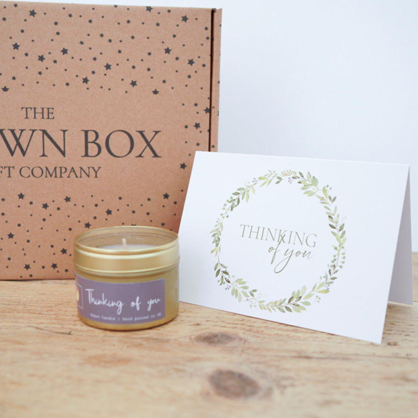 Thinking of You Gift Box The Brown Box Gift Company