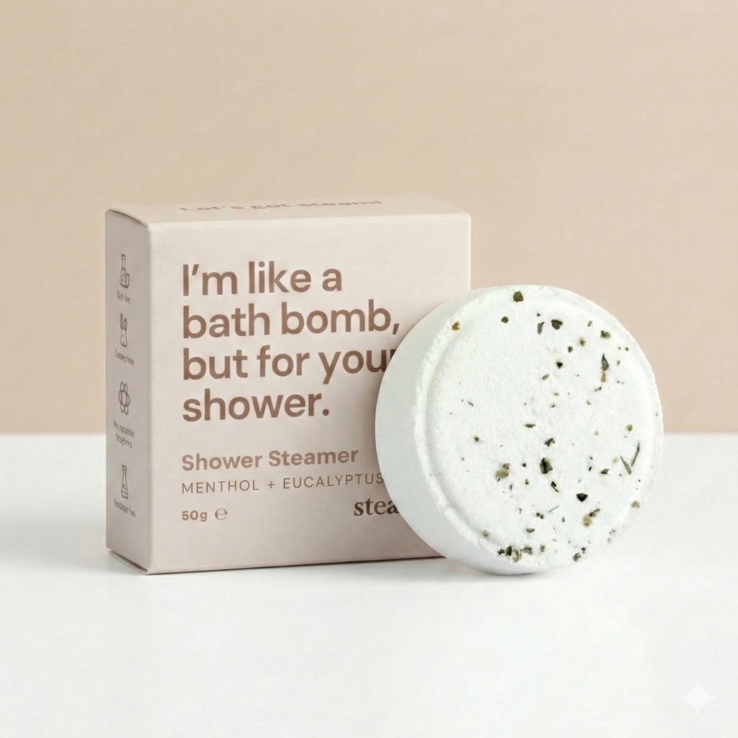 Shower Steamer | Shower Bomb | Shower Fizzer | Shower Melt