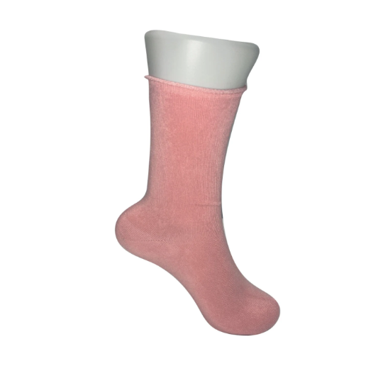 Unisex Bamboo Comfort Roll Top Socks - in Navy, Blue & Pink Urban Eccentric