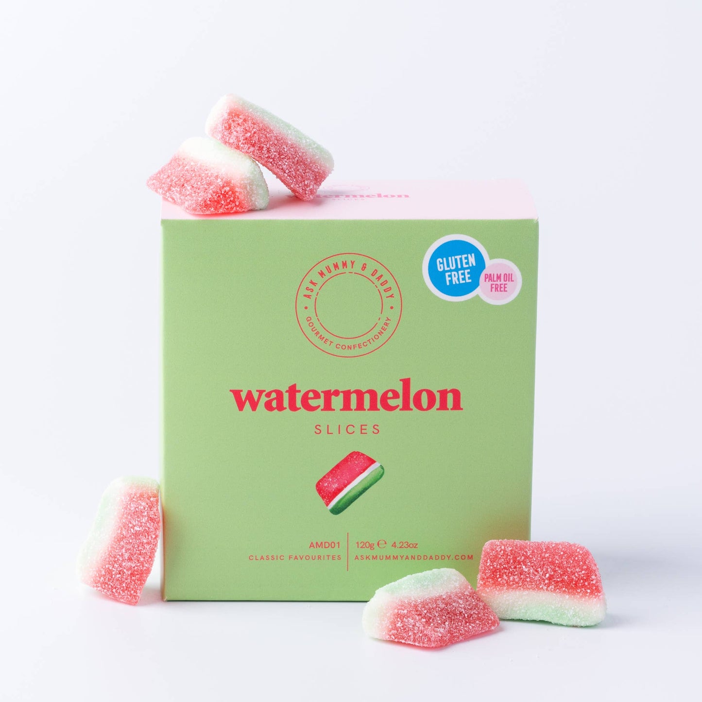 Watermelon Slices Giftbox – Plastic-Free Sweet Gift Box