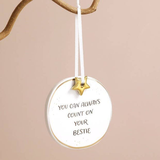 Bestie Gold Starry Hanging Decoration Lisa Angel
