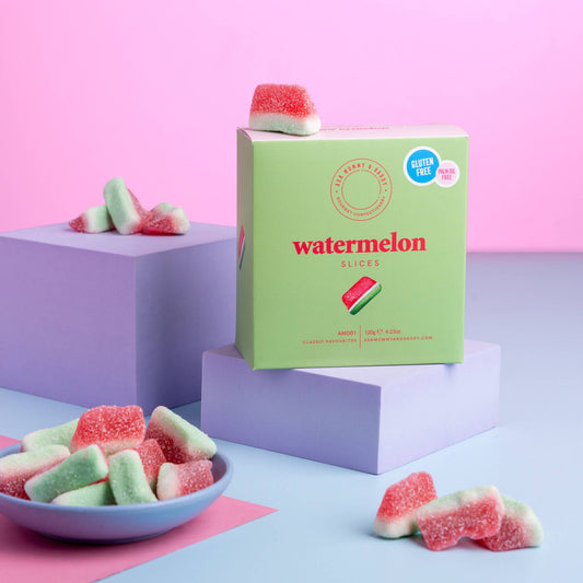Watermelon Slices Giftbox – Plastic-Free Sweet Gift Box