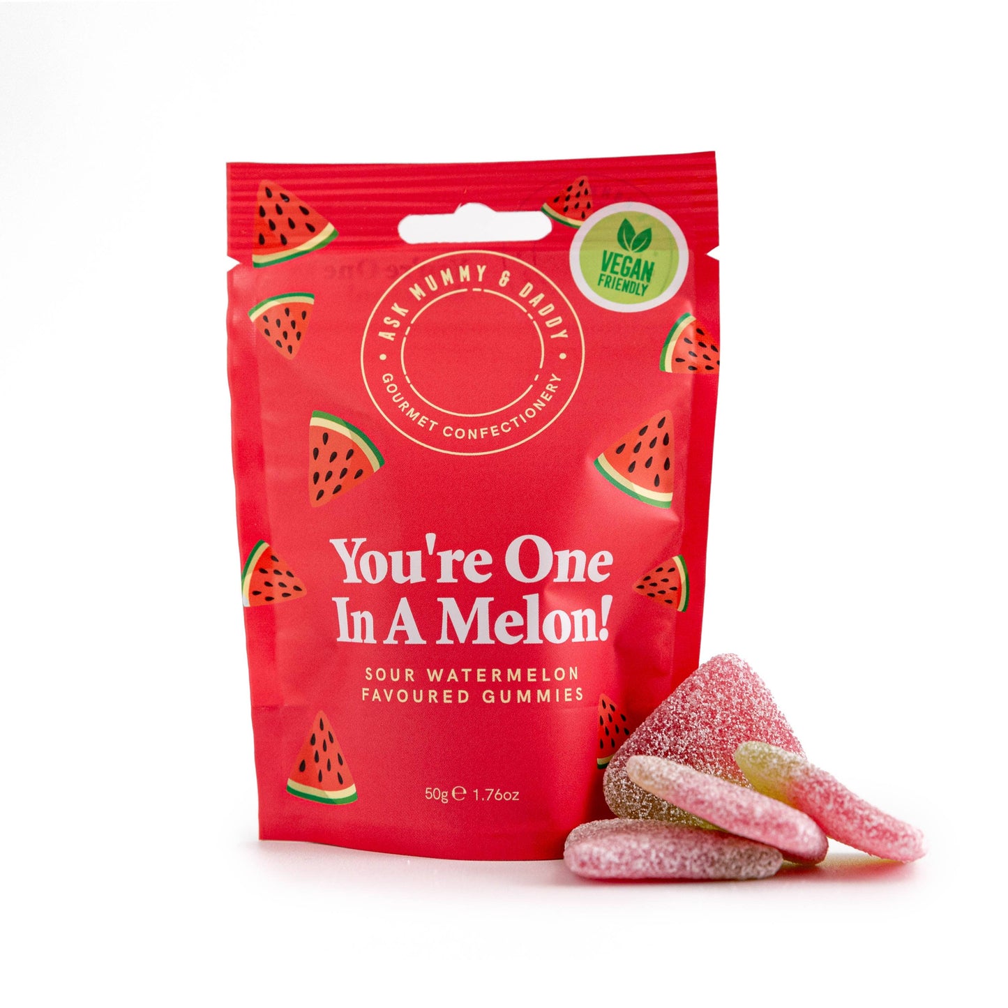 "You're One in a Melon!" Gummies Pouch