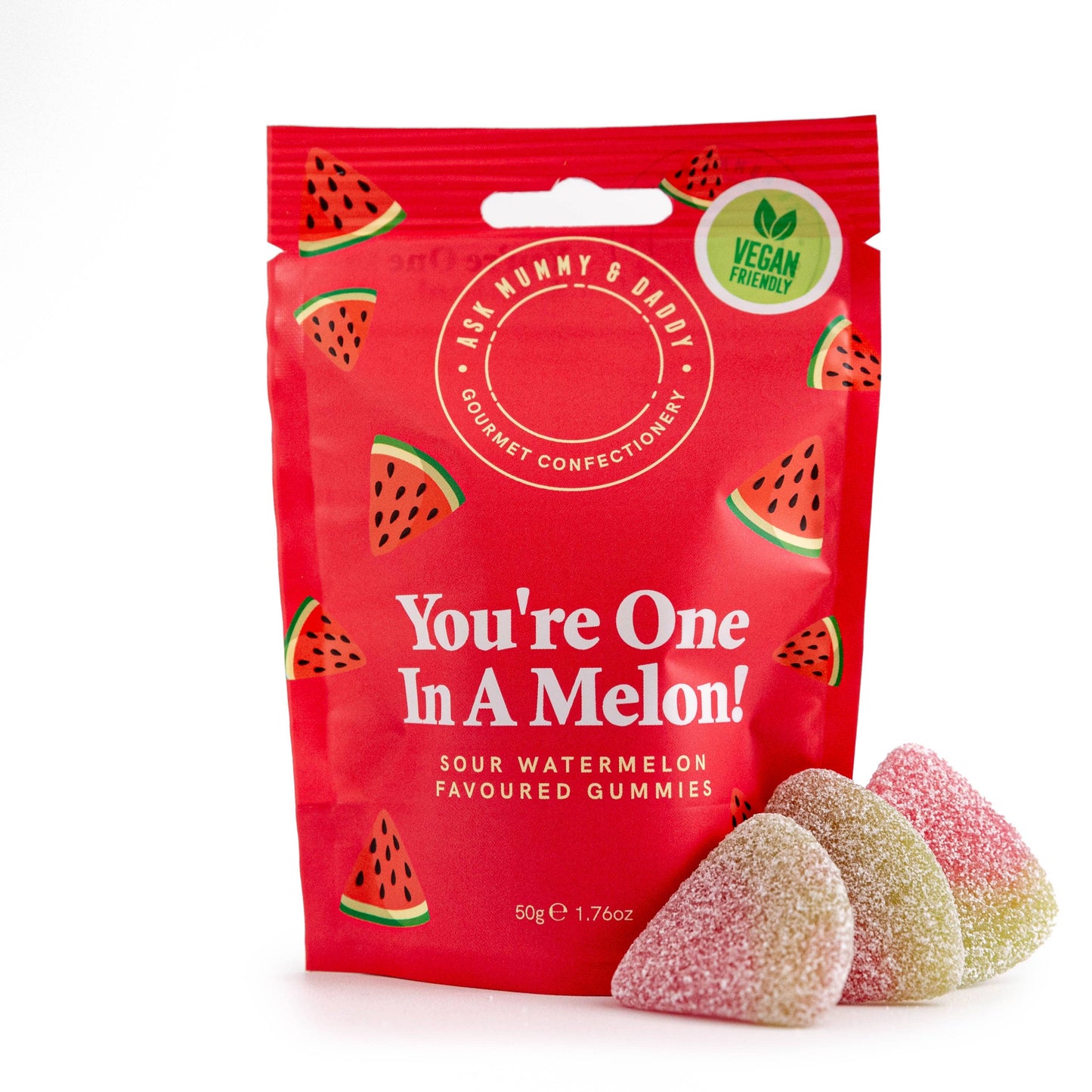"You're One in a Melon!" Gummies Pouch