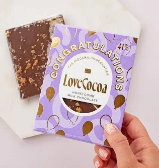 Chocolate Gift - Congratulations Honeycomb Bar 75g