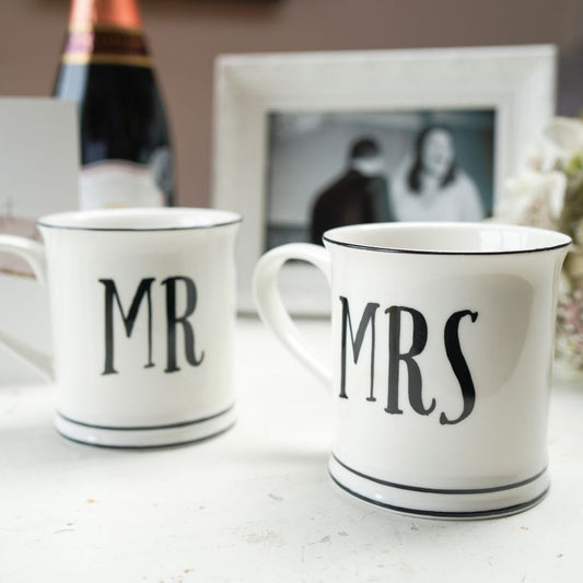 Mrs. Ceramic Mug – Elegant & Thoughtful Gift for Her