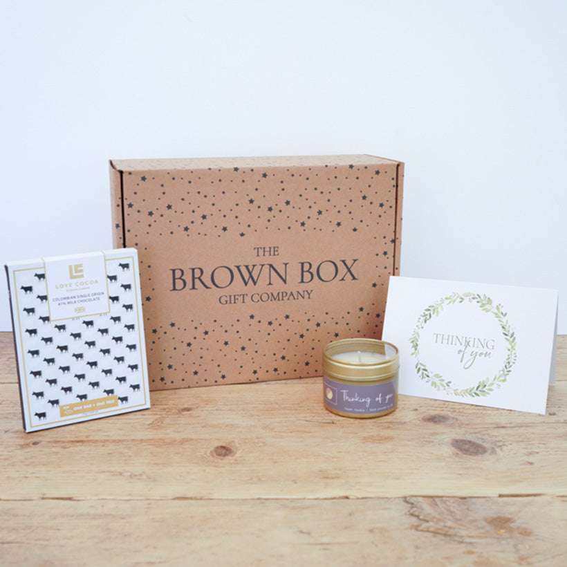Thinking of You Gift Box The Brown Box Gift Company