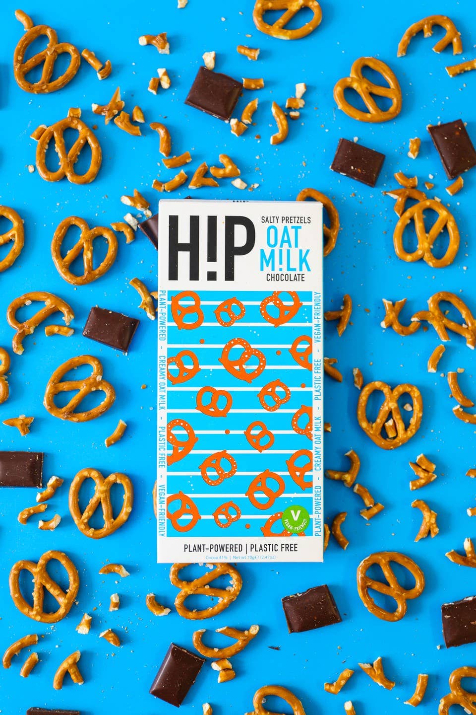 H!P Oatmilk Chocolate Salted Pretzel Bar