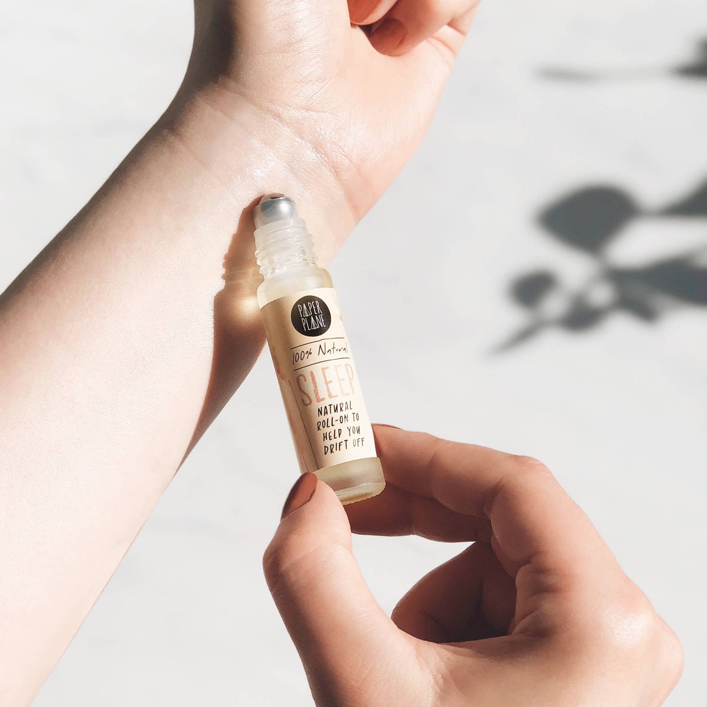 Sleep Natural Pulse Point Roller Oil Paper Plane