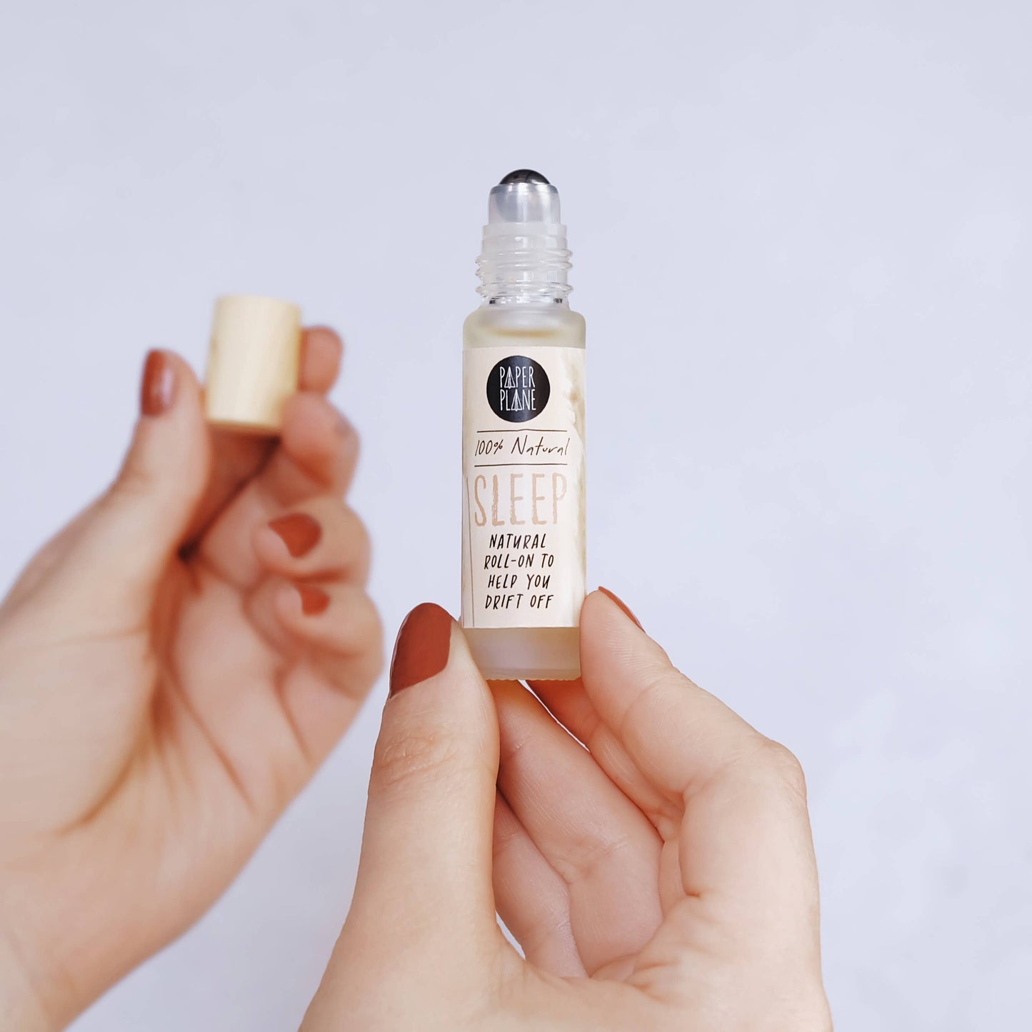 Sleep Natural Pulse Point Roller Oil Paper Plane