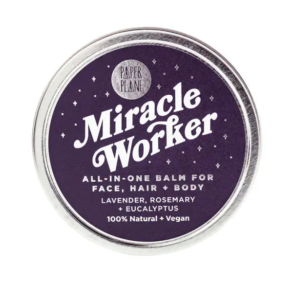 Miracle Worker - 100% Natural Vegan All-In-One Balm Paper Plane