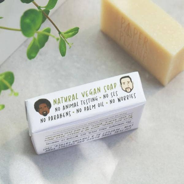 Beard Shampoo -  100% Natural Vegan Solid Shampoo Paper Plane