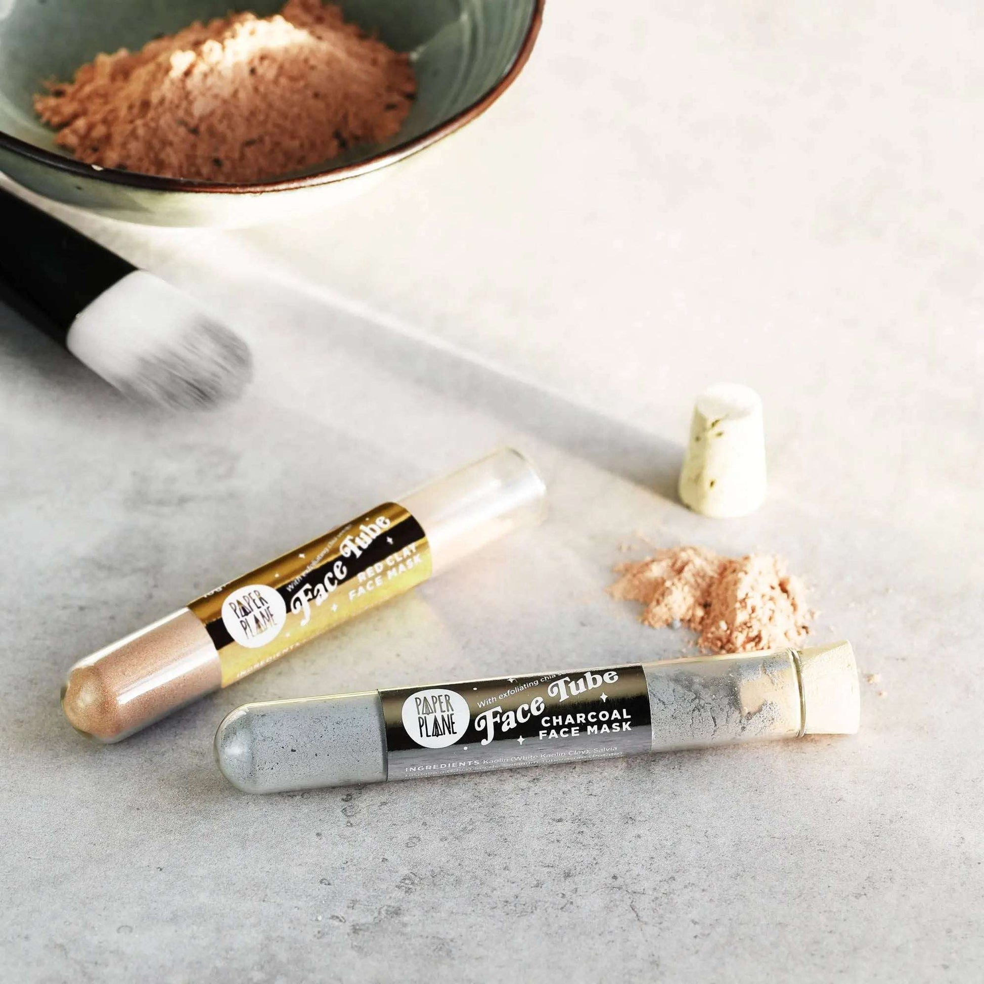 Face Tube Clay Face Mask Paper Plane