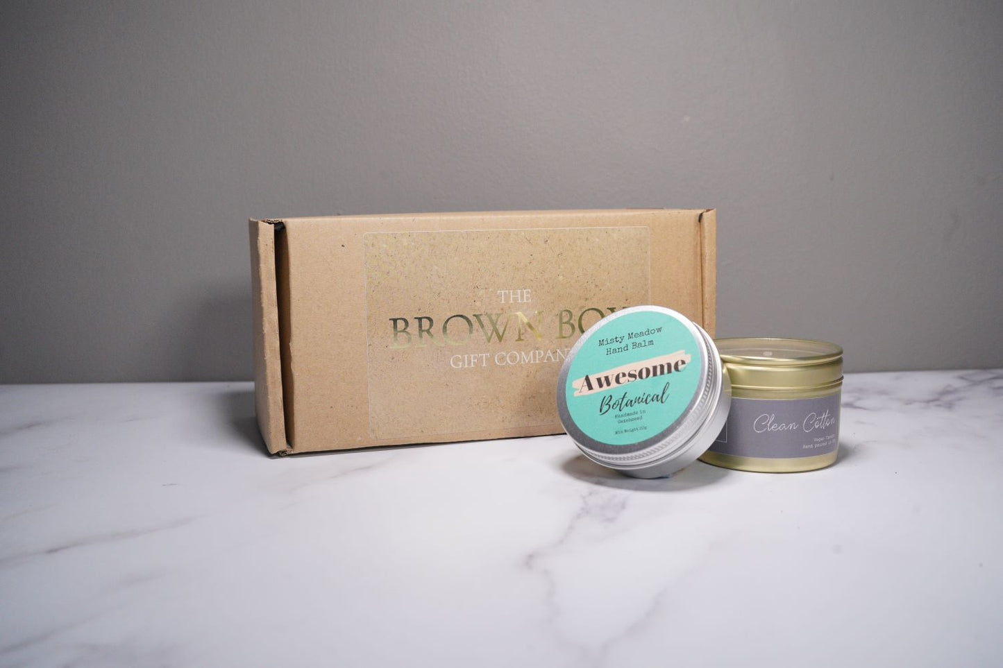 Candle & Hand Balm Gift Collection – Nourish & Soothe