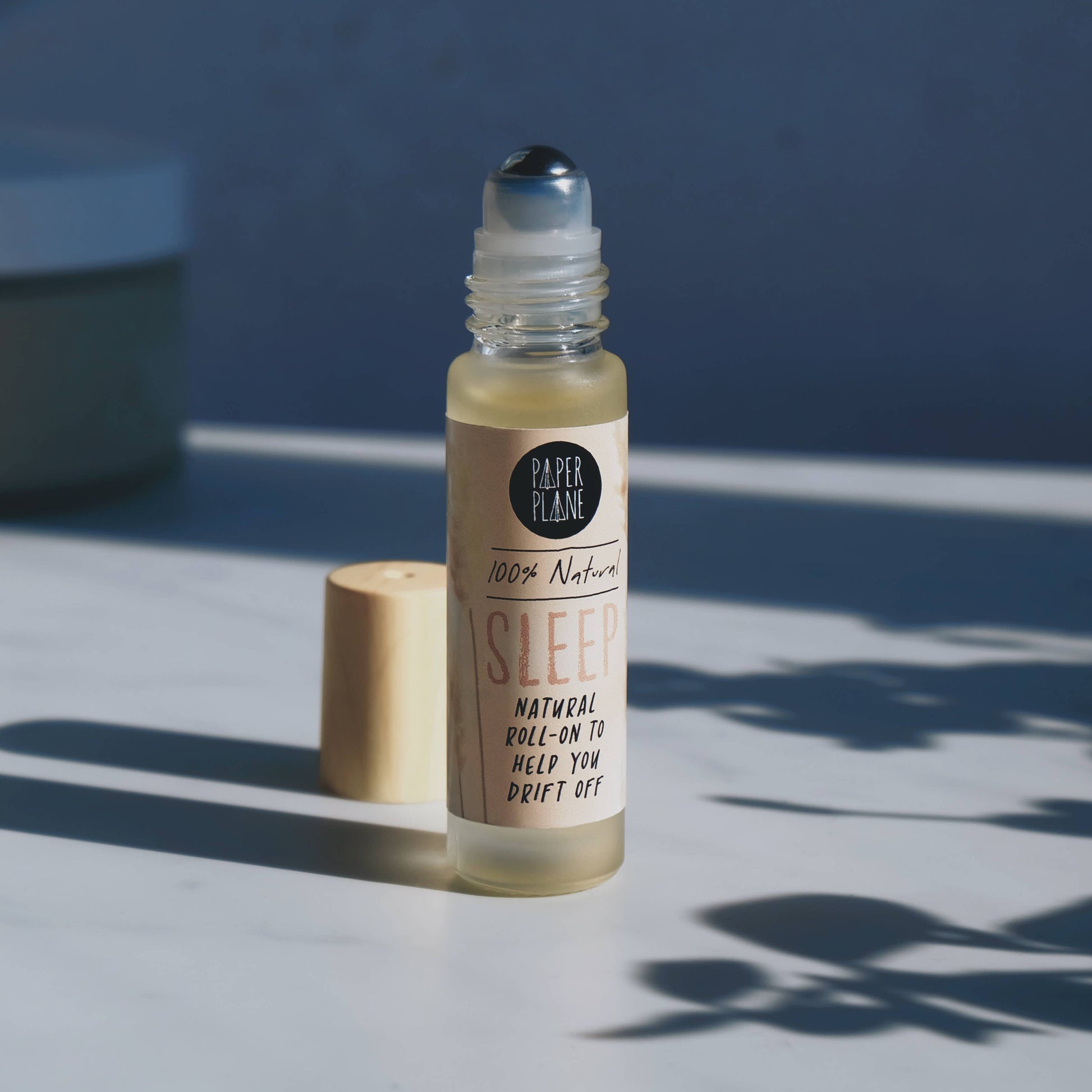 Sleep Natural Pulse Point Roller Oil Paper Plane