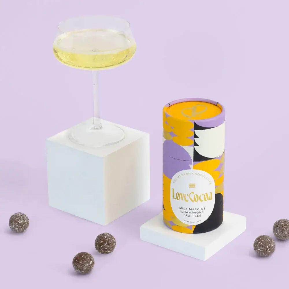 Milk Chocolate Marc De Champagne Truffles