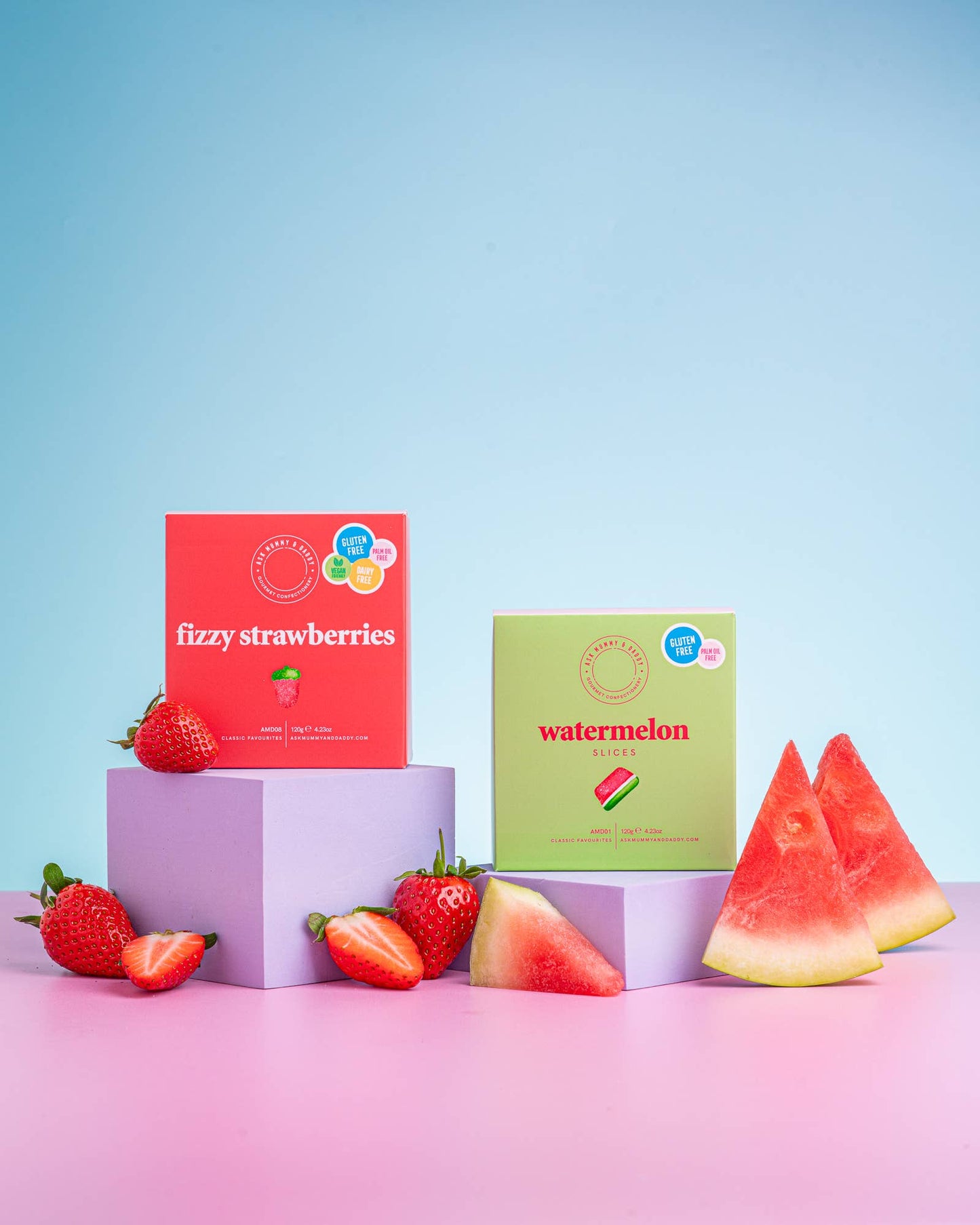 Watermelon Slices Giftbox – Plastic-Free Sweet Gift Box