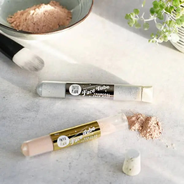 Face Tube Clay Face Mask Paper Plane