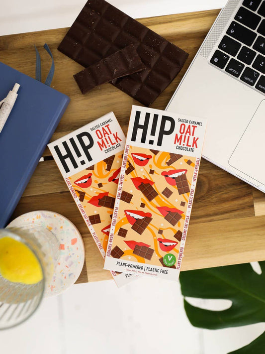 H!P Oatmilk Chocolate Salted Caramel Bar