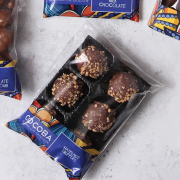 Cocoba Hazelnut Chocolate Truffles