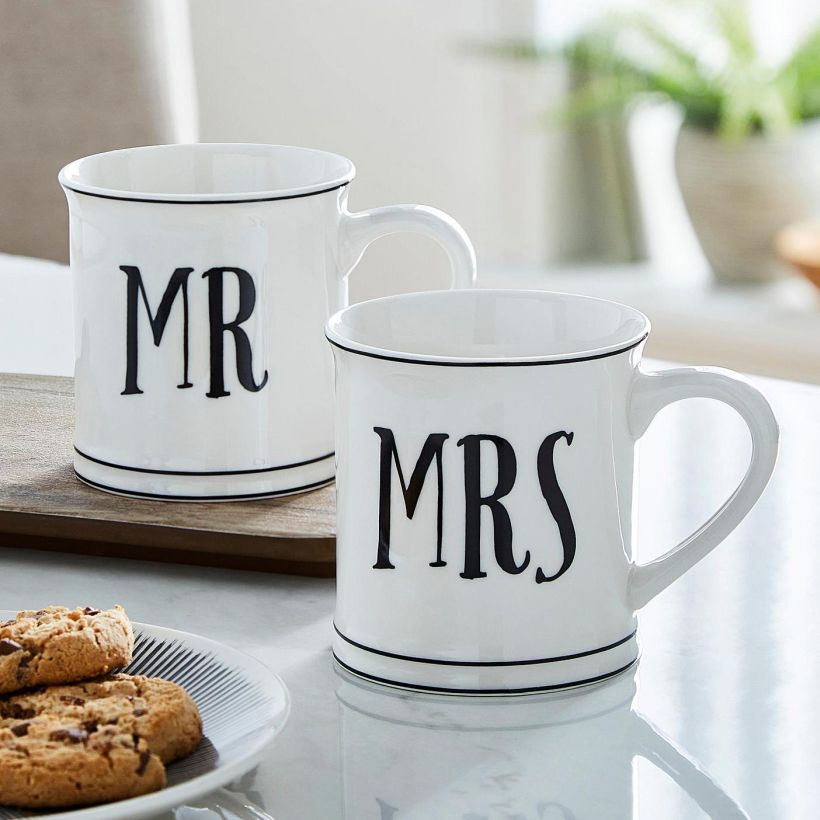 Mrs. Ceramic Mug – Elegant & Thoughtful Gift for Her